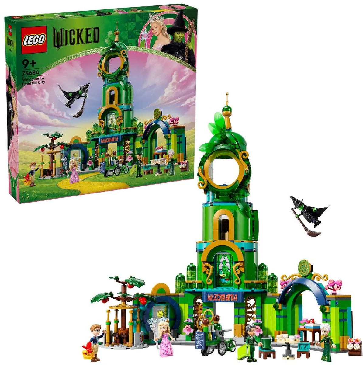 LEGO Wicked Welkom in Emerald City 75684 - 945 Stukken