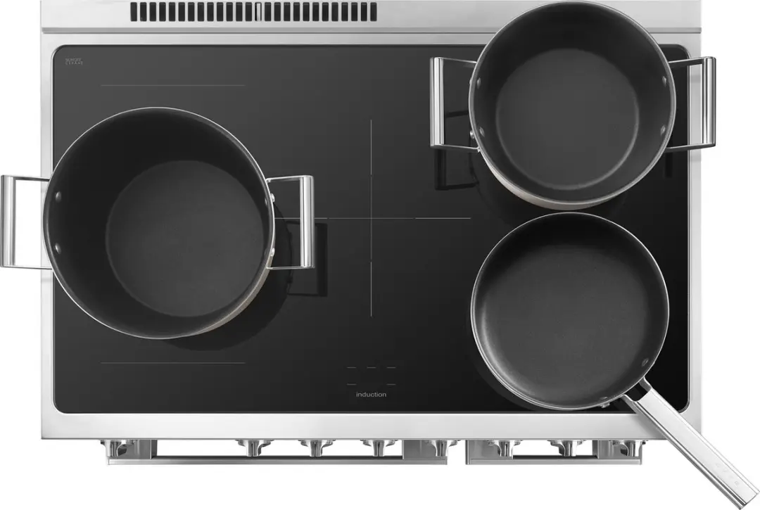 Smeg Portofino CPF92IMBL Inductiefornuis 90cm - 5 Kookzones - 2 Ovens - Zwart