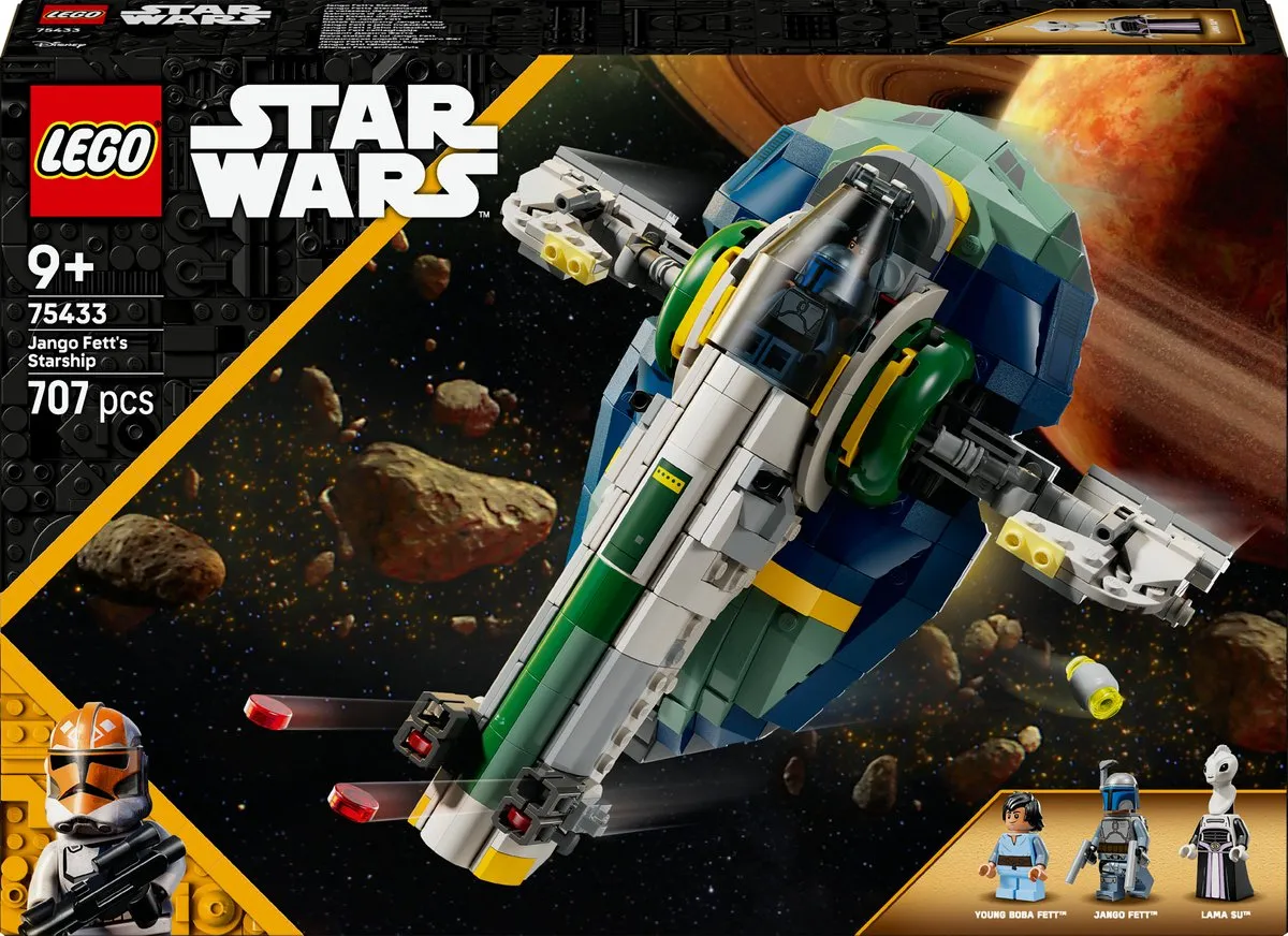 LEGO Star Wars Jango Fetts Ruimteschip 75433 - 3 Minifiguren