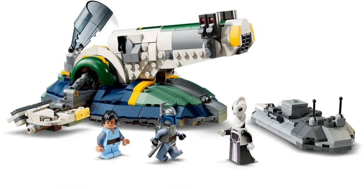 LEGO Star Wars Jango Fetts Ruimteschip 75433 - 3 Minifiguren - afbeelding 6 van 6