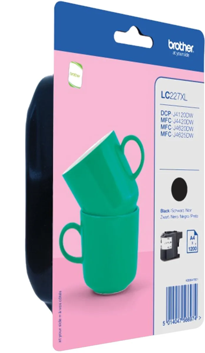 Brother LC227XLBK Compatibele Inktcartridge Zwart