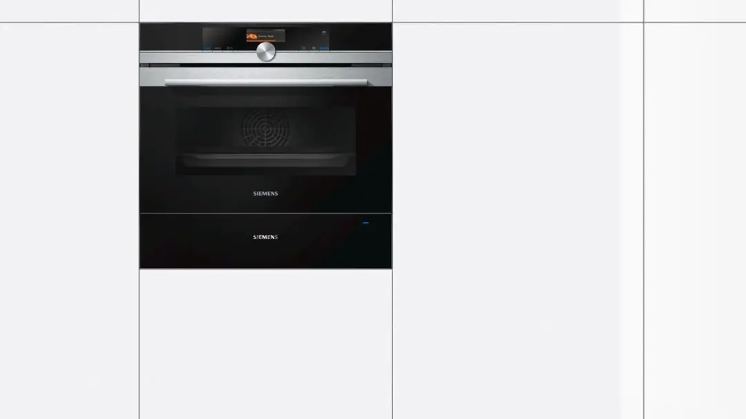 Siemens BI630CNS1 Warmhoudlade - 810W - Zwart