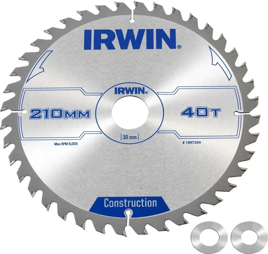 Irwin Construction Zaagblad 210mm 40 Tanden