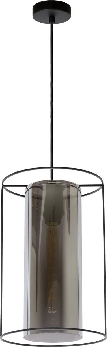 Lucide Dounia Hanglamp Ø25cm - E27 - Zwart