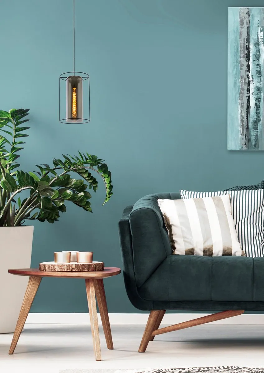 Lucide Dounia Hanglamp Ø25cm - E27 - Zwart