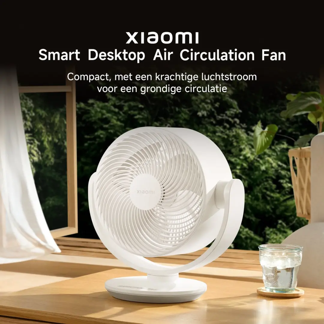 Xiaomi Smart Desktop Air Circulation Fan Wit - 40 Uren