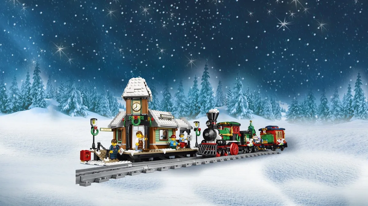 LEGO Creator Expert Winterdorp Station 10259 - 902 Stukken