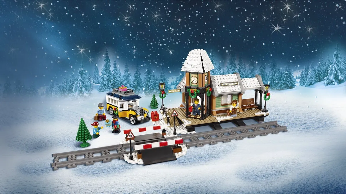 LEGO Creator Expert Winterdorp Station 10259 - 902 Stukken
