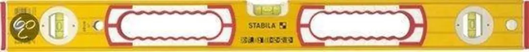Stabila Waterpas 196-2 183cm - 3 Libellen - Zwart