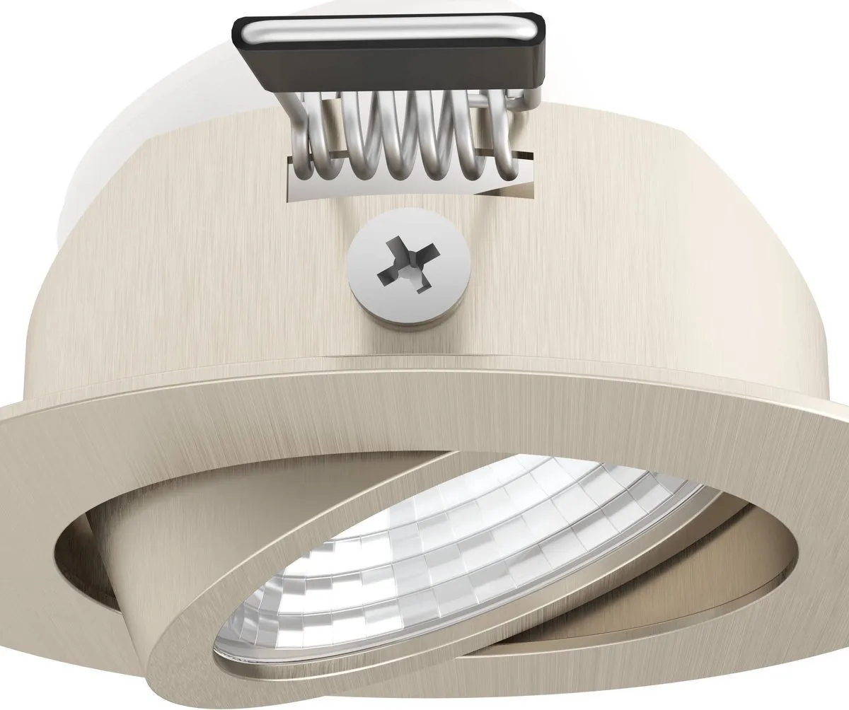 Eglo Saliceto Inbouwspot LED Ø8.8cm Grijs - Set van 3