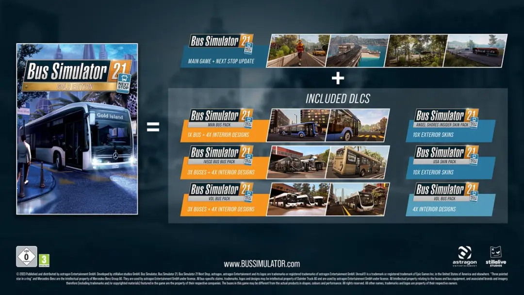 Mindscape Bus Simulator 21 Next Stop Gold Edition