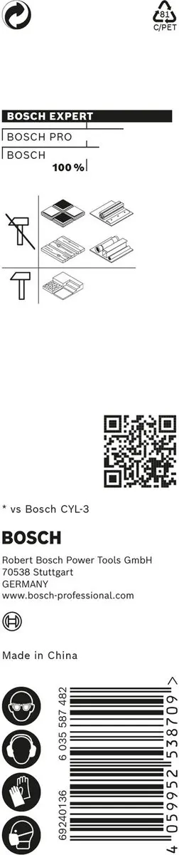 Bosch Professional Expert HEX-9 MultiConstruction Boor 6,5mm - 2608900577
