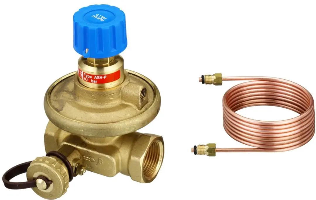 Danfoss ASV-P 20 Strengdifferentiedrukregelaar Rp 3/4 - 0,1 bar - Wit
