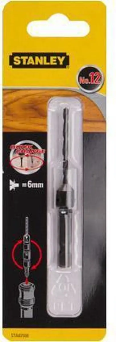 Stanley N° 12 Verzinkboor STA62508-XJ 3mm