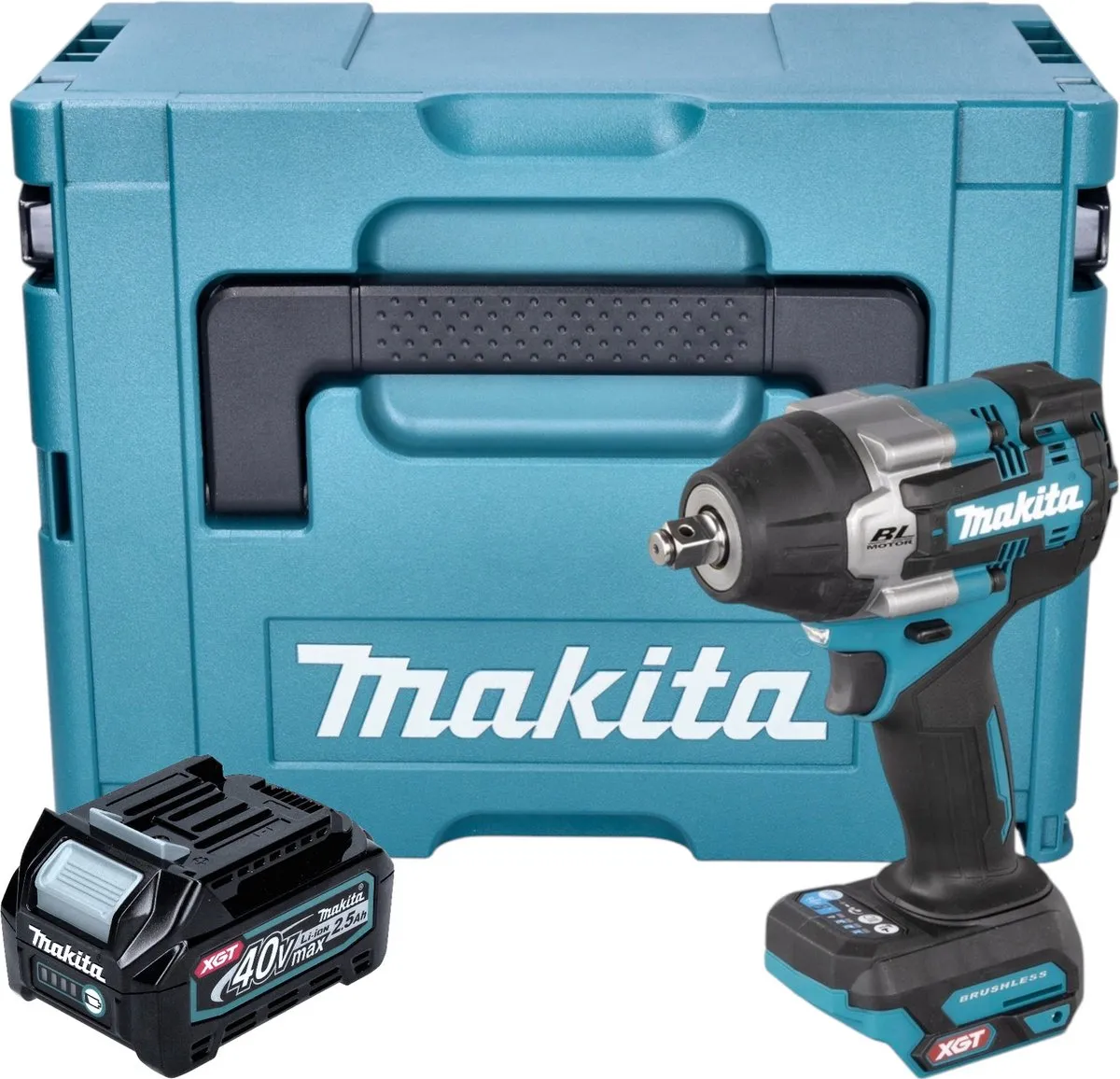 Makita TW007GD101 Accu-slagmoersleutel 760Nm 40V