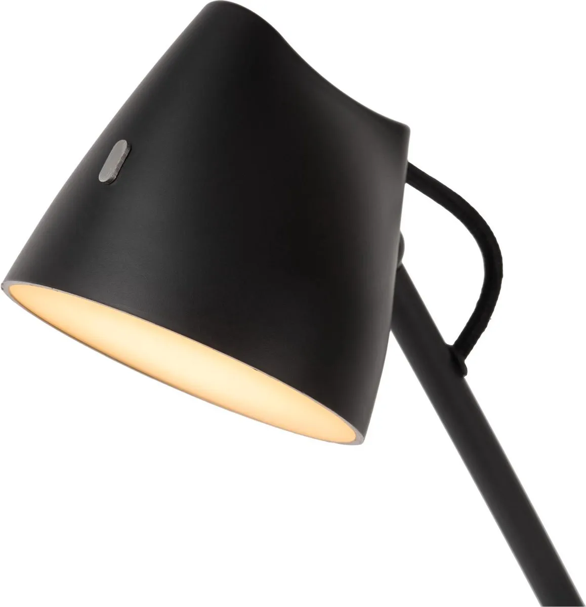 Lucide Milne LED Bureaulamp 8W - Zwart