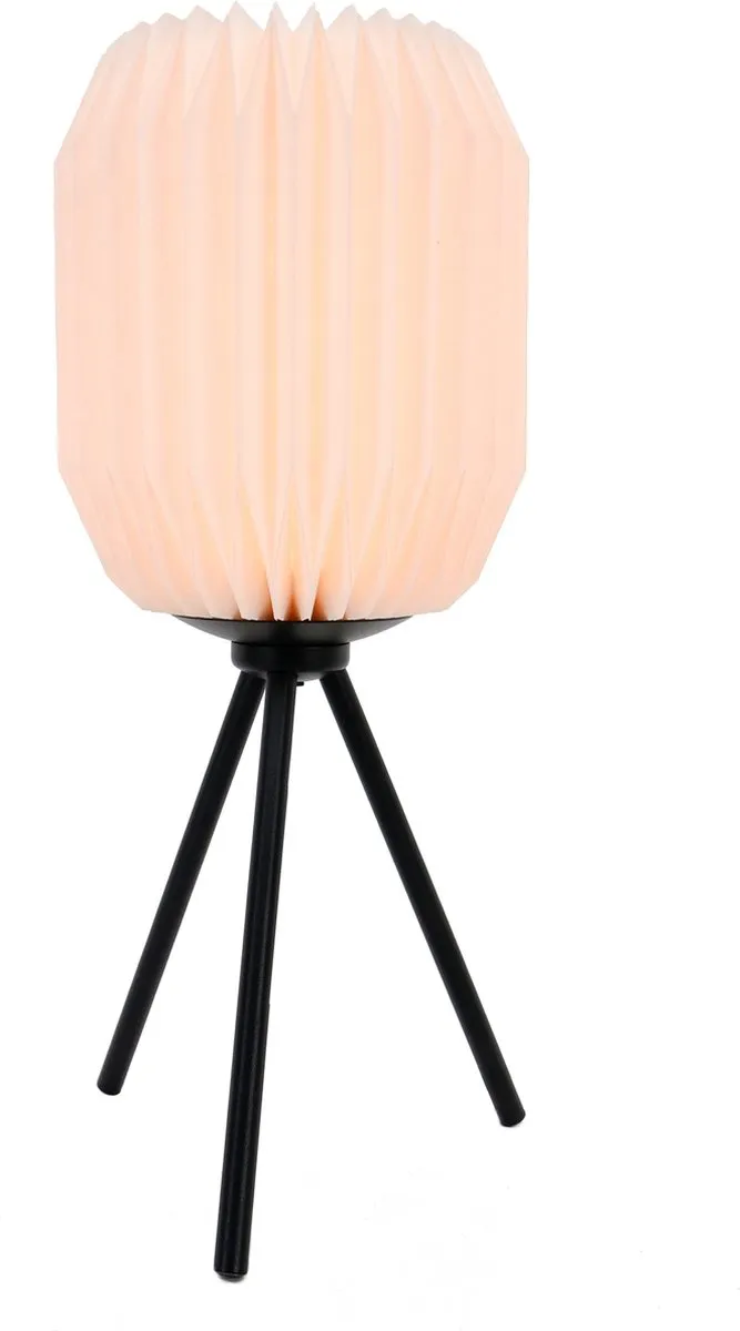 Eglo Belgrave Tafellamp E27 - 44cm - Zwart/Wit