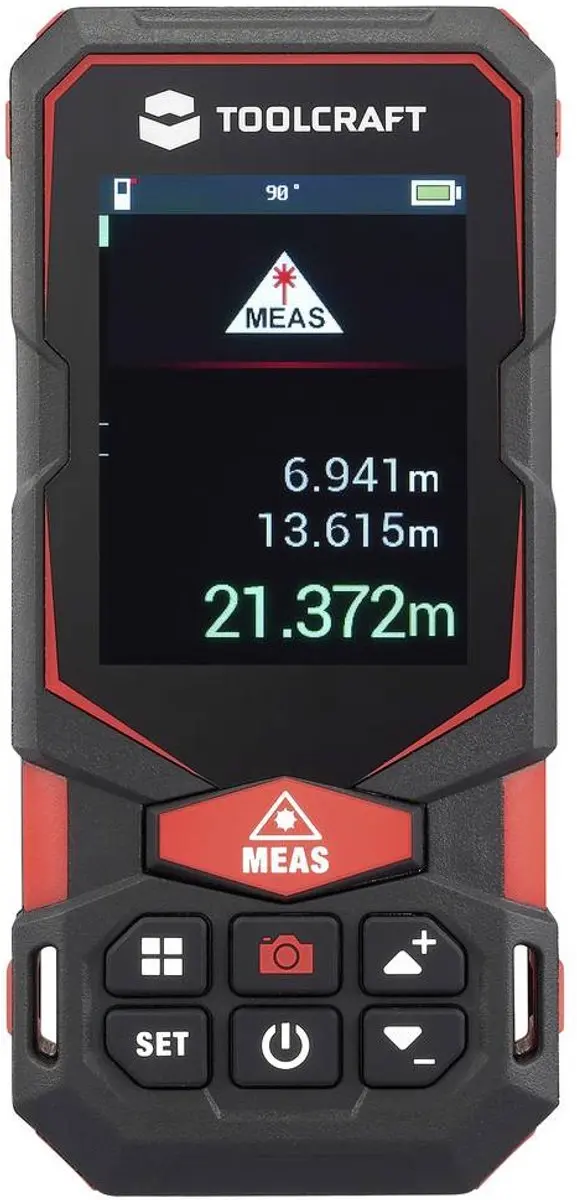 TOOLCRAFT Laserafstandsmeter 150m - P2P Vizier & Tas