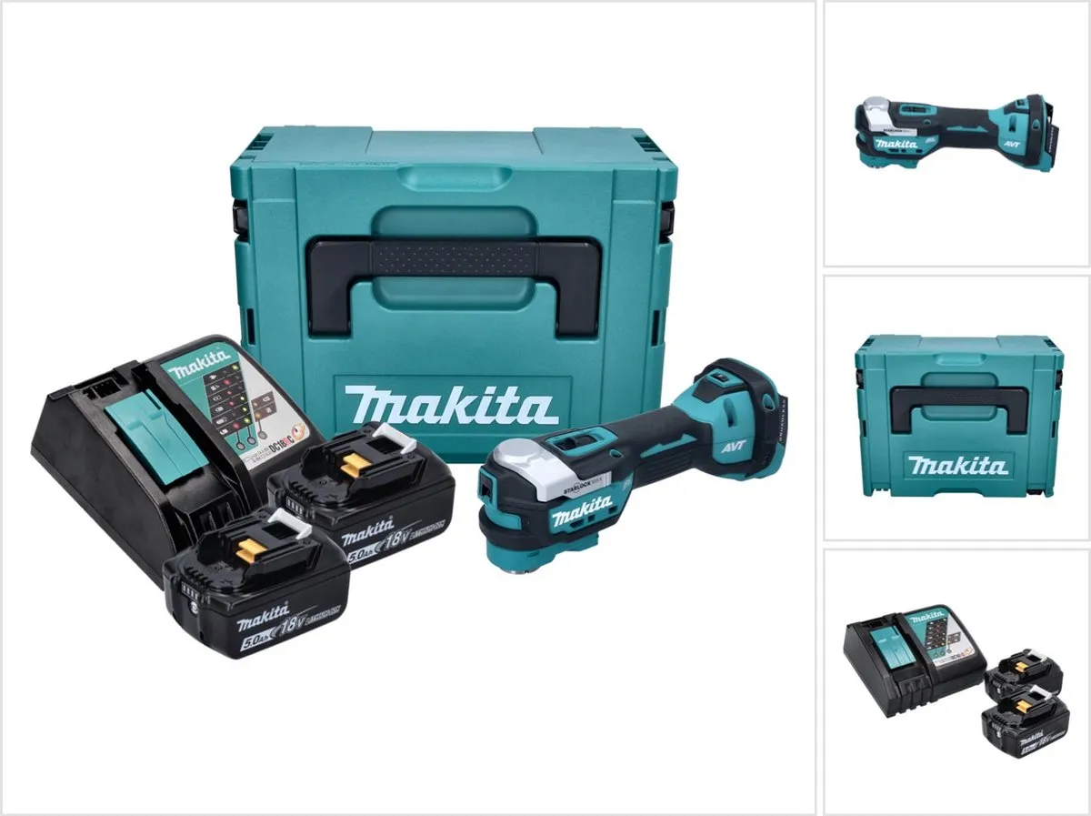 Makita DTM 52 RTJ Multifunctioneel Gereedschap 18V
