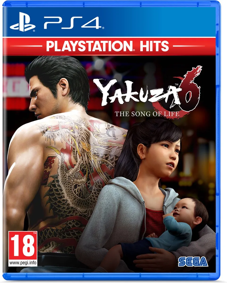 Sega Yakuza 6: The Song of Life - PS4 Hits