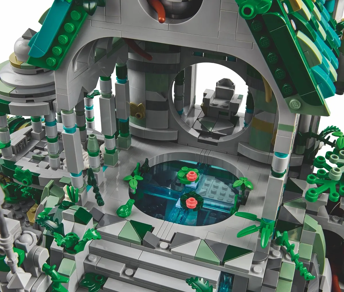 LEGO Bricklink Lost City 3506 Stukken - 2 Minifiguren - Multicolor - afbeelding 2 van 6