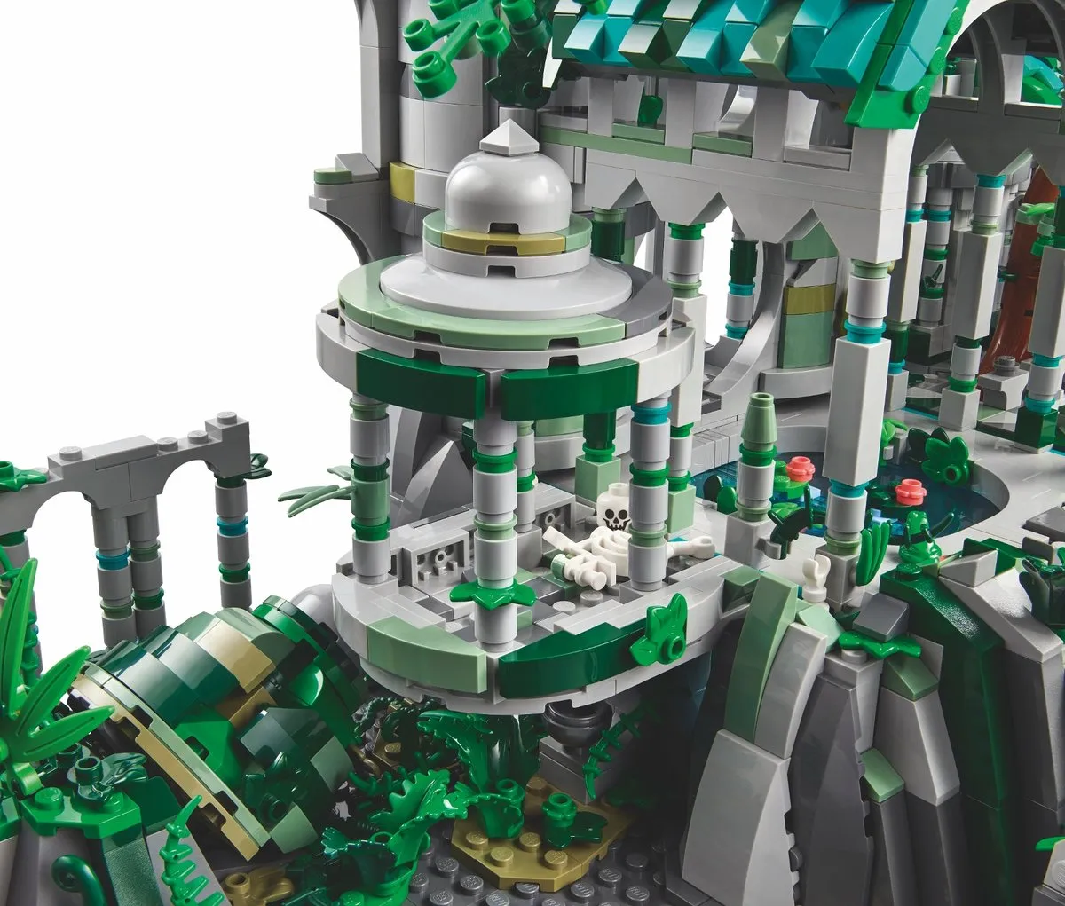 LEGO Bricklink Lost City 3506 Stukken - 2 Minifiguren - Multicolor - afbeelding 4 van 6