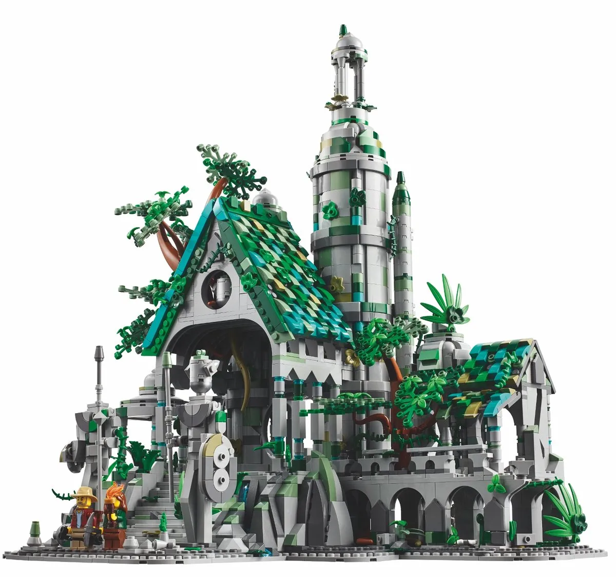 LEGO Bricklink Lost City 3506 Stukken - 2 Minifiguren - Multicolor - afbeelding 6 van 6