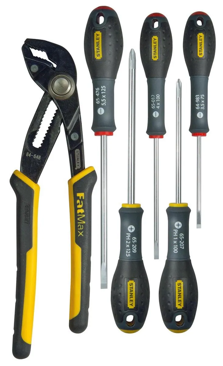 Stanley FatMax FMHT0-62639 Schroevendraaierset 6-delig - Geel