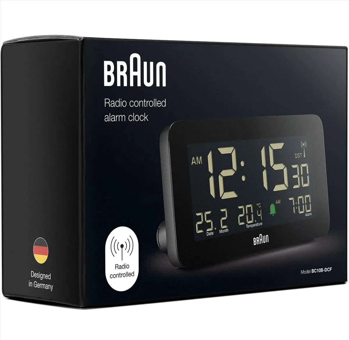 Braun BC10B-DCF Digitaal Radiowekker - Zwart - afbeelding 6 van 6