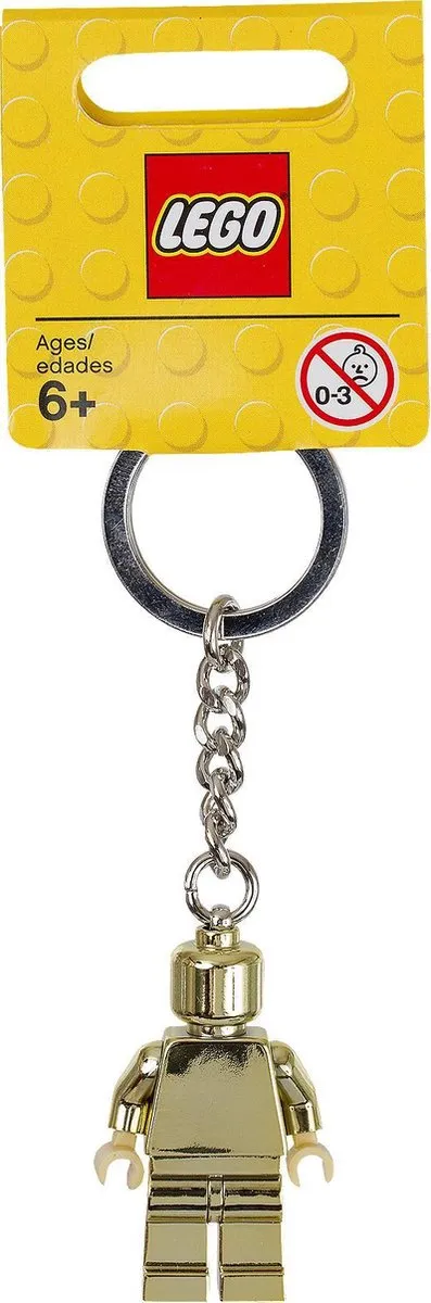 LEGO Gouden Minifiguur Sleutelhanger 850807
