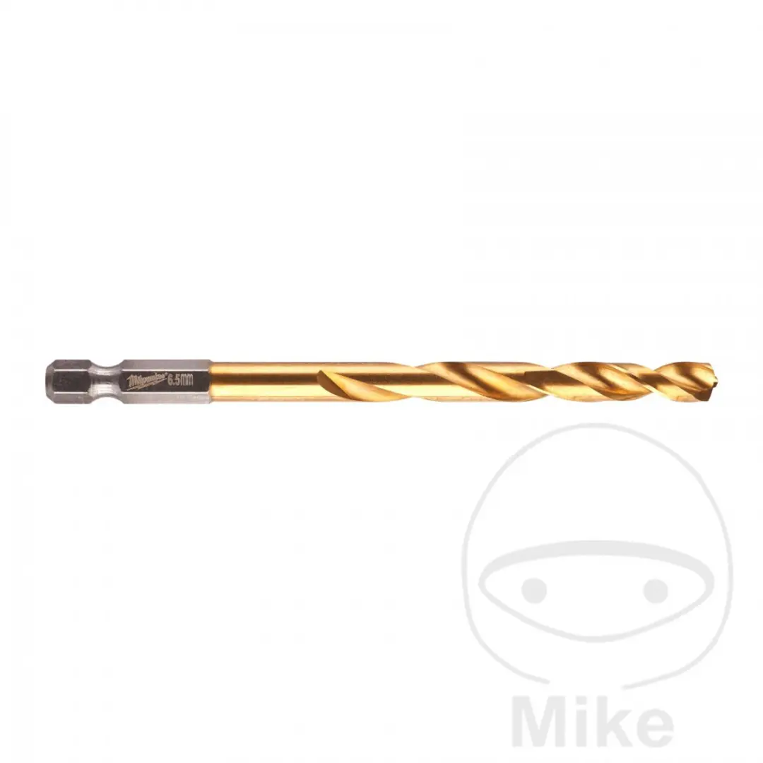 Milwaukee Metaalboor Shockwave HSS-G TiN 6,5mm - 48894715