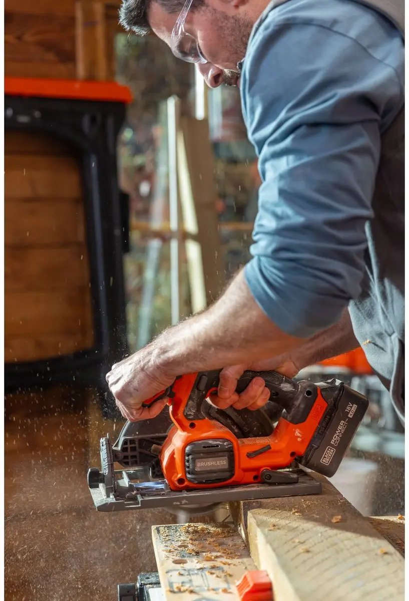 BLACK+DECKER 18V Brushless Cirkelzaag 165mm BLCCS78N-XJ