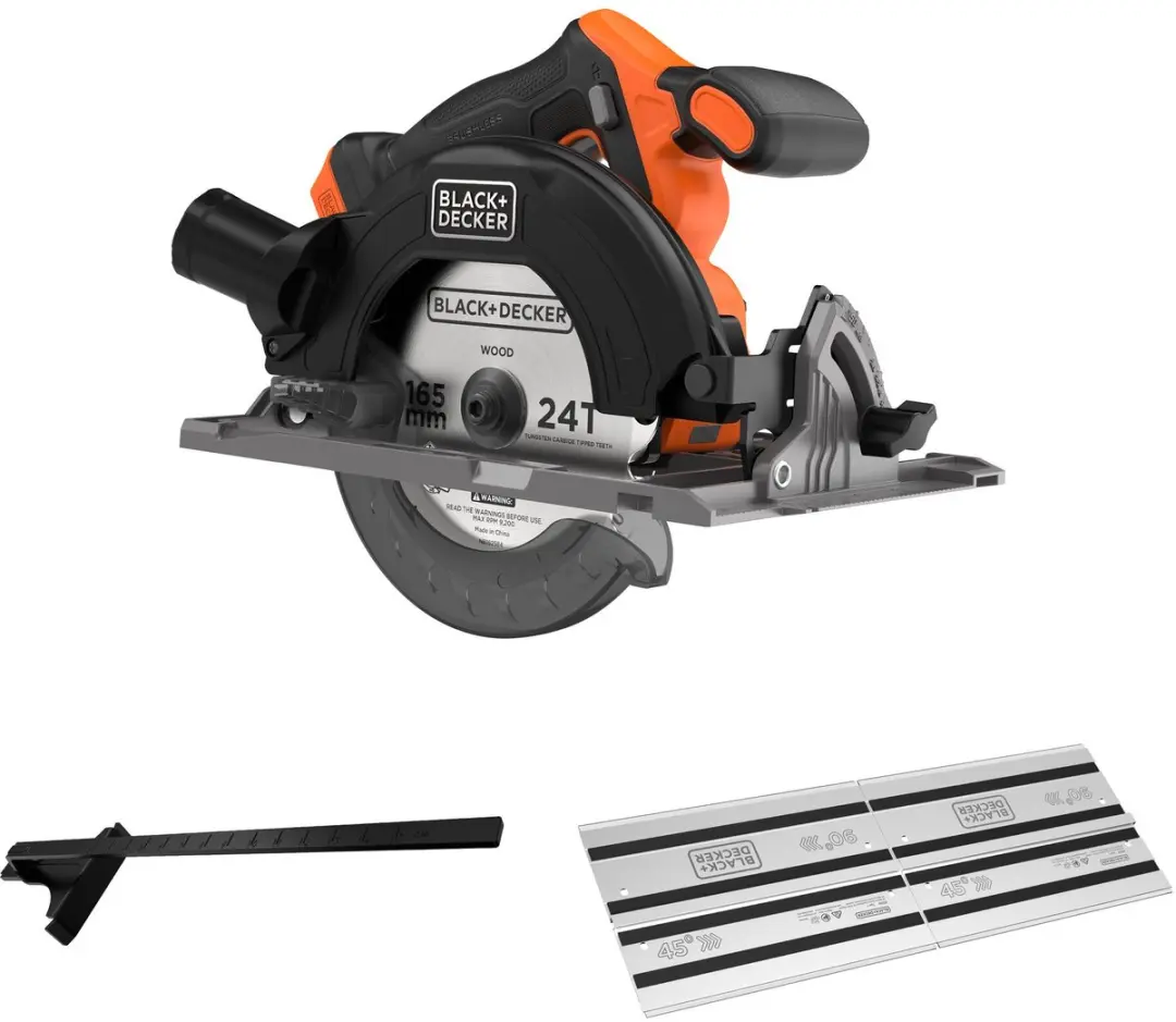 BLACK+DECKER 18V Brushless Cirkelzaag 165mm BLCCS78N-XJ