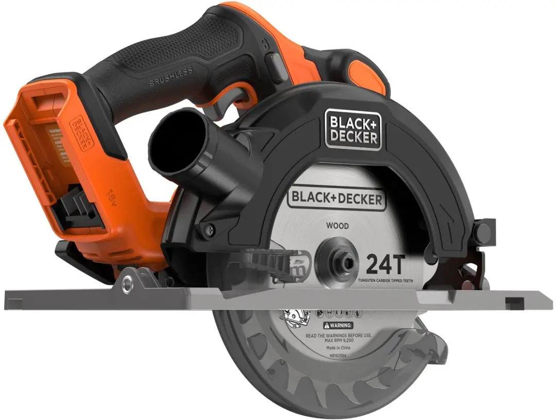 BLACK+DECKER 18V Brushless Cirkelzaag 165mm BLCCS78N-XJ