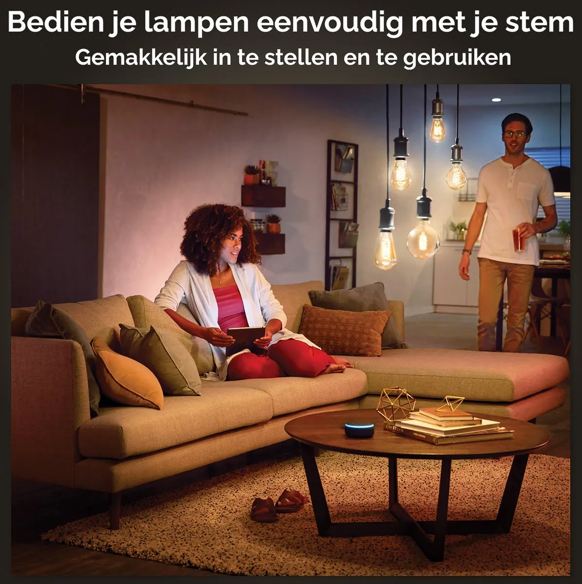 Philips Hue ST64 Edison Goudkleurig - 550 Lumen - E27