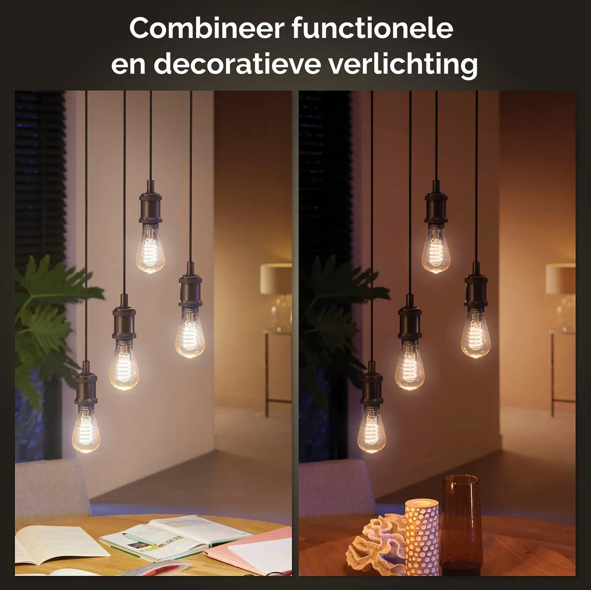 Philips Hue ST64 Edison Goudkleurig - 550 Lumen - E27