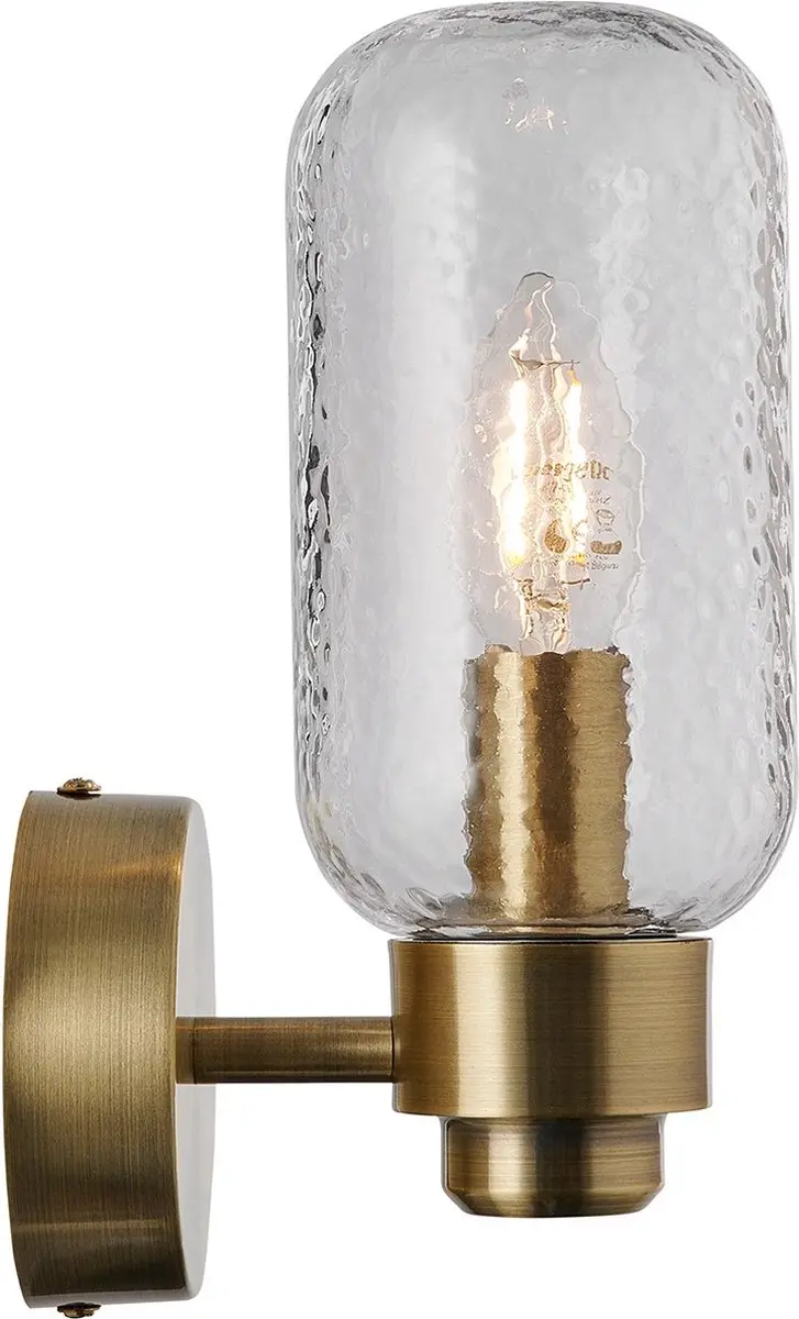 Nordlux Tutan Wandlamp E14 - 40W - Messing