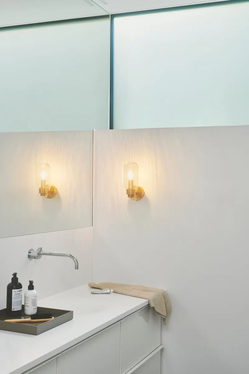 Nordlux Tutan Wandlamp E14 - 40W - Messing