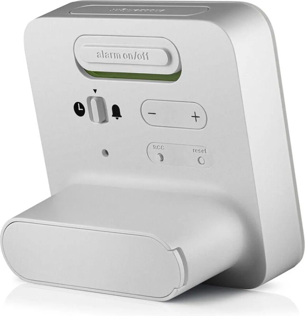 Braun BC09W-DCF Wekker - Radiogestuurd - Wit