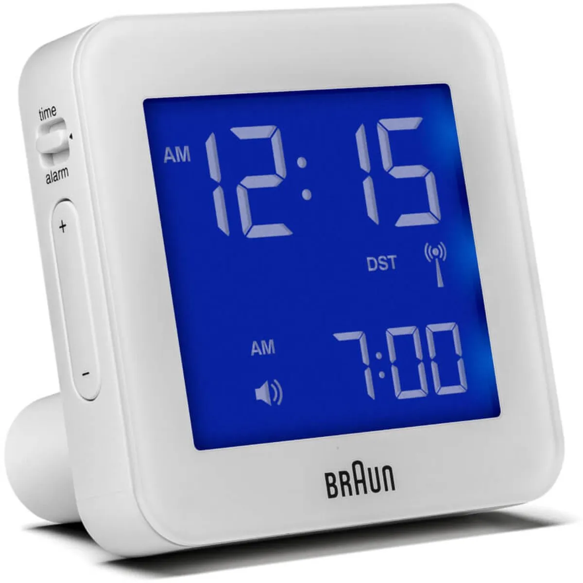 Braun BC09W-DCF Wekker - Radiogestuurd - Wit