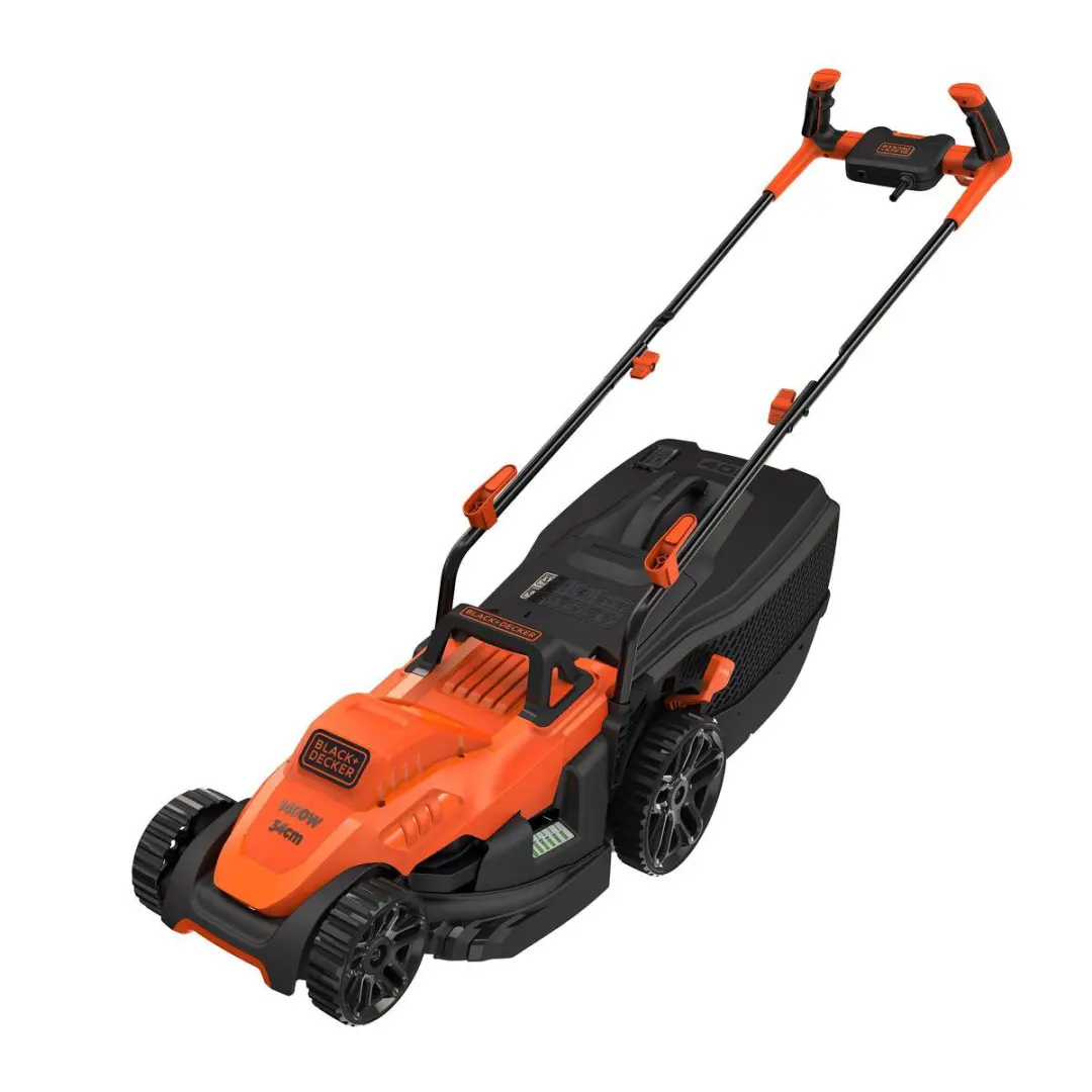 BLACK+DECKER 34cm Maaier 1400W + 250W Strimmer - 40L - afbeelding 6 van 6