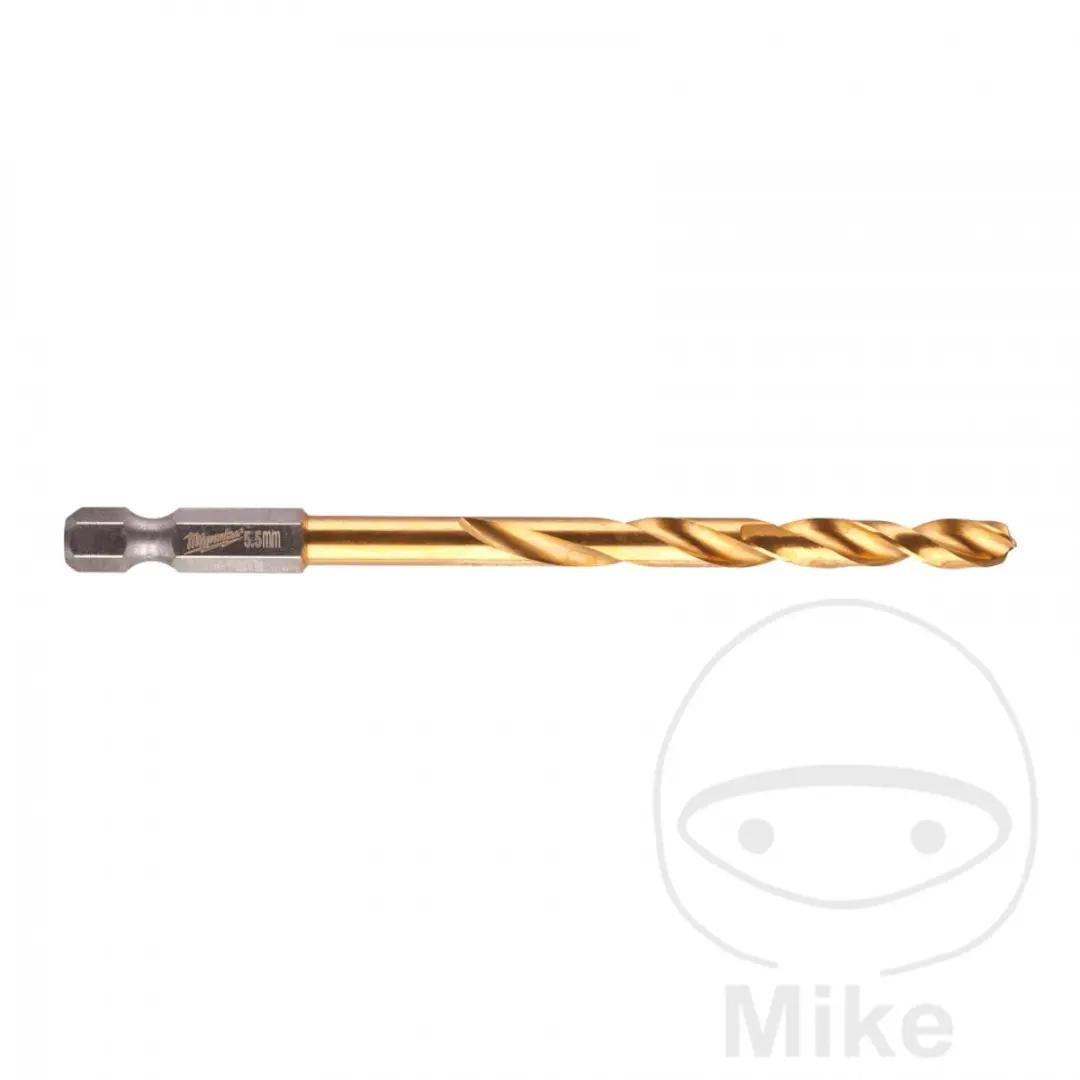 Milwaukee Metaalboor Shockwave HSS-G TiN 5,5mm - 48894764