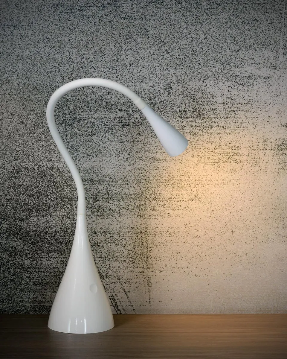 Lucide ZOZY Bureaulamp LED 4W 3000K - Wit