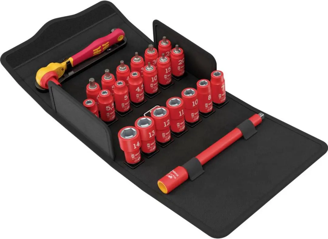 Wera 8100 SA VDE Zyklop Ratelset 1/4