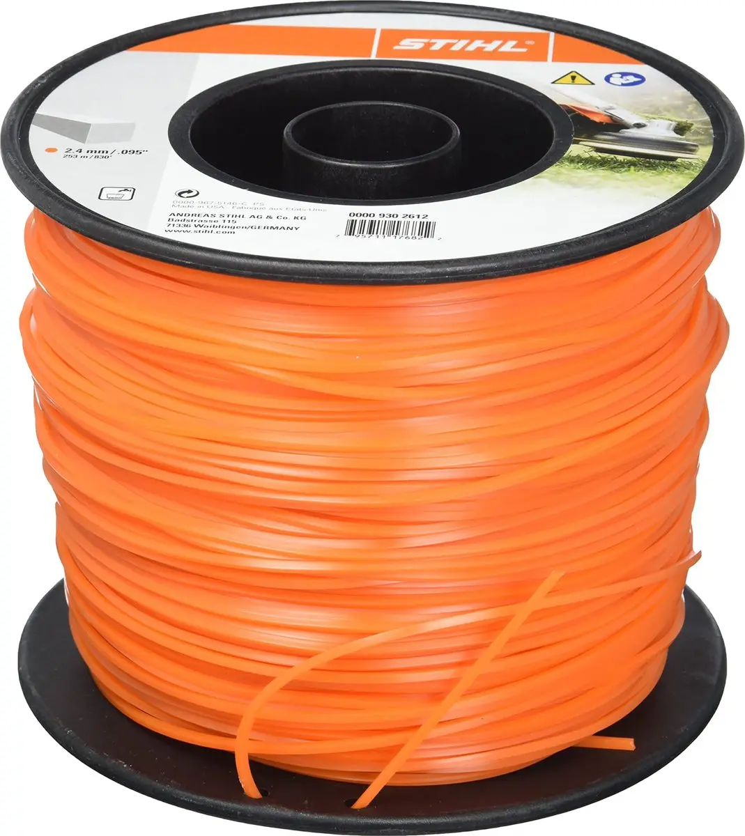 Stihl Vierkant Maaidraad 2,4mm x 253m