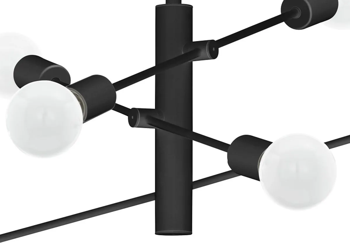 Eglo Gradoli 1 Hanglamp Ø55cm - Zwart