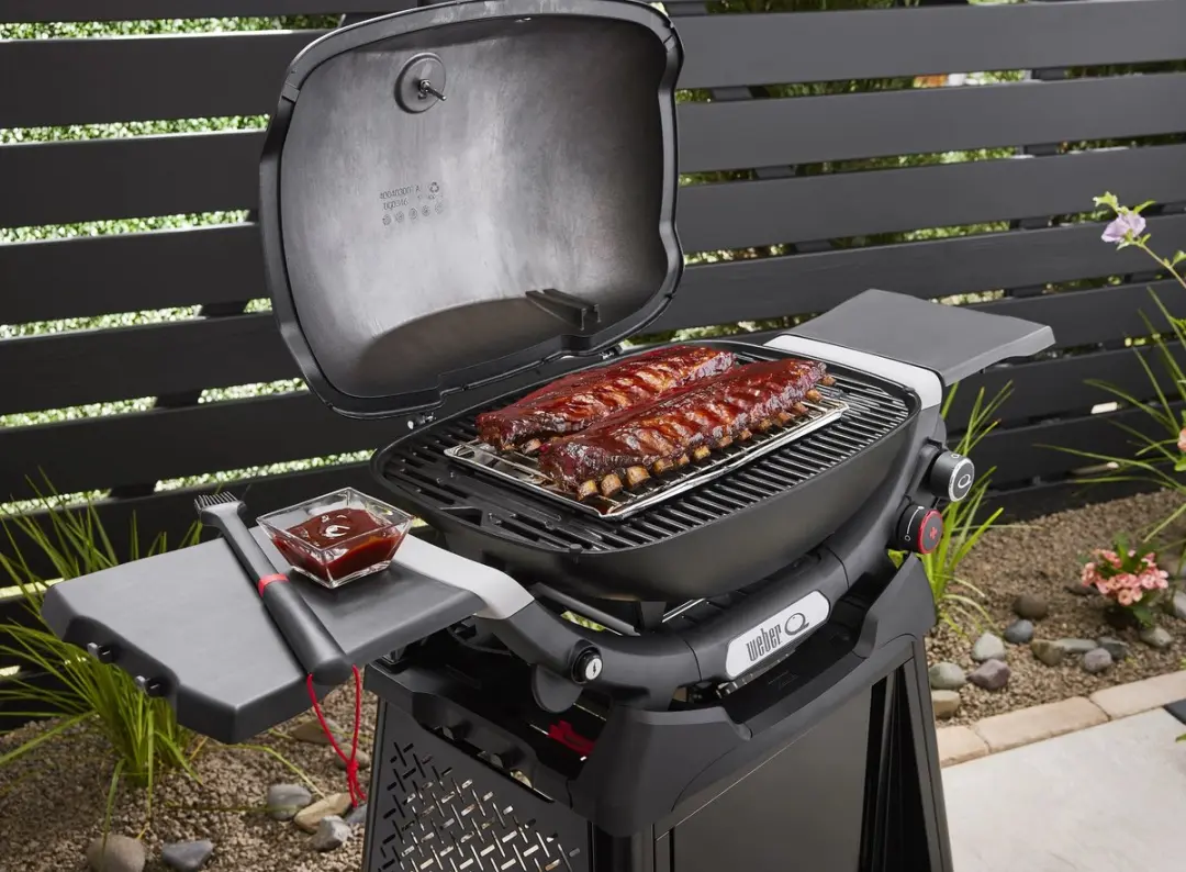 Weber Q 2800N+ Elektrische BBQ - 2 Branders - 12 Hamburgers - Zwart