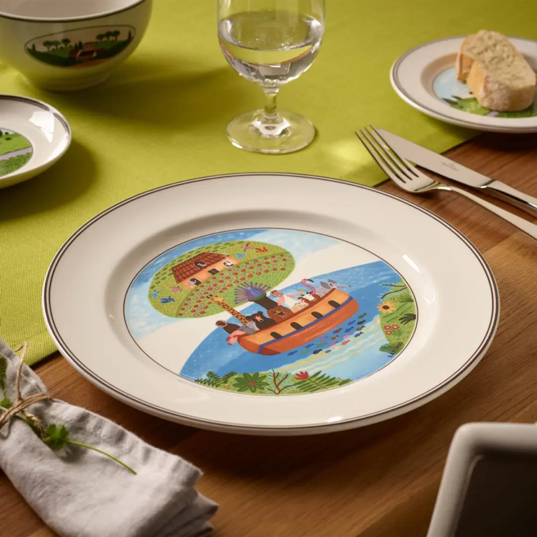 Villeroy & Boch Design Naif Speiseteller Set 6 Stuks - Ø27cm