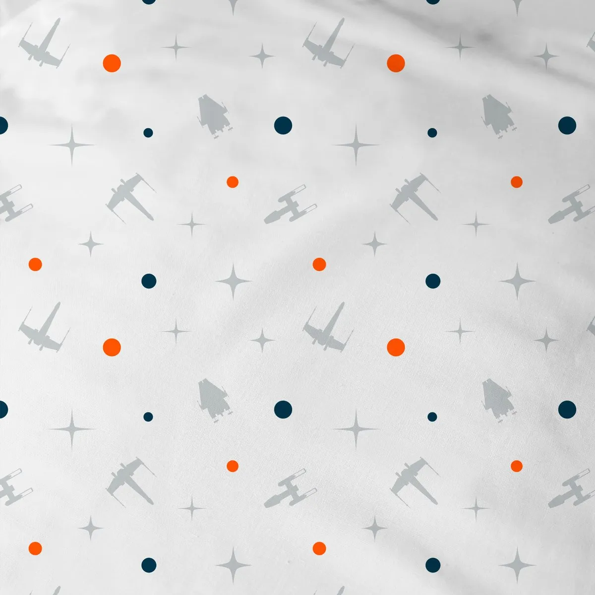 Star Wars Millennium Falcon Hoeslaken - 90x190/200cm - Wit