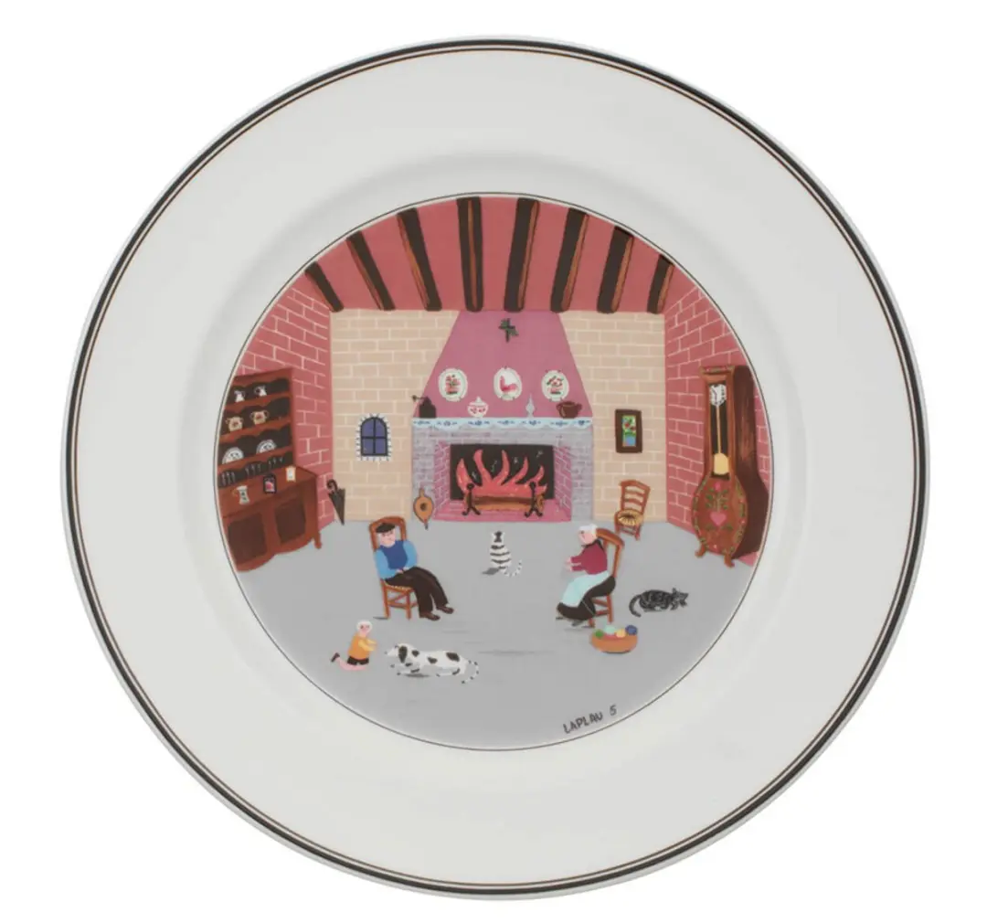 Villeroy & Boch Kamin Design Naif Speiseteller